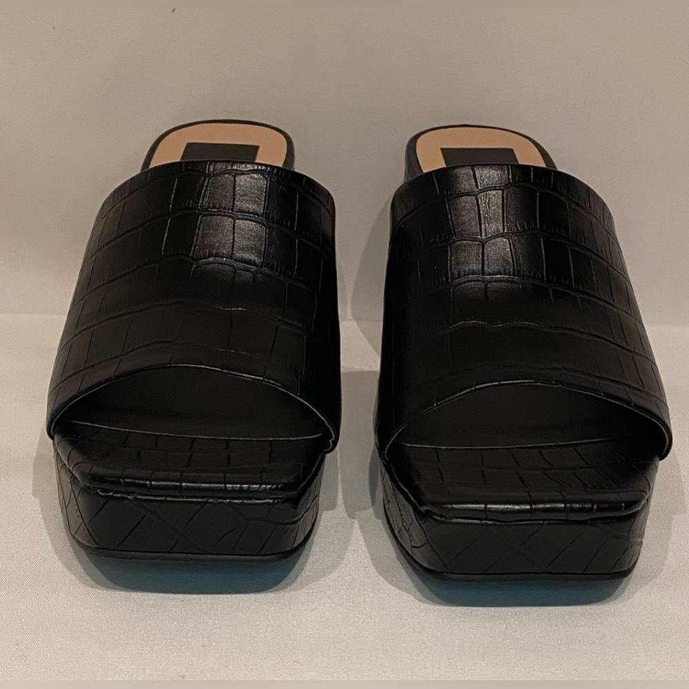 NEW Dolce Vita Women’s Marsha Platform Chunky Heel Slide Sandal Size 9 - Picture 5 of 11